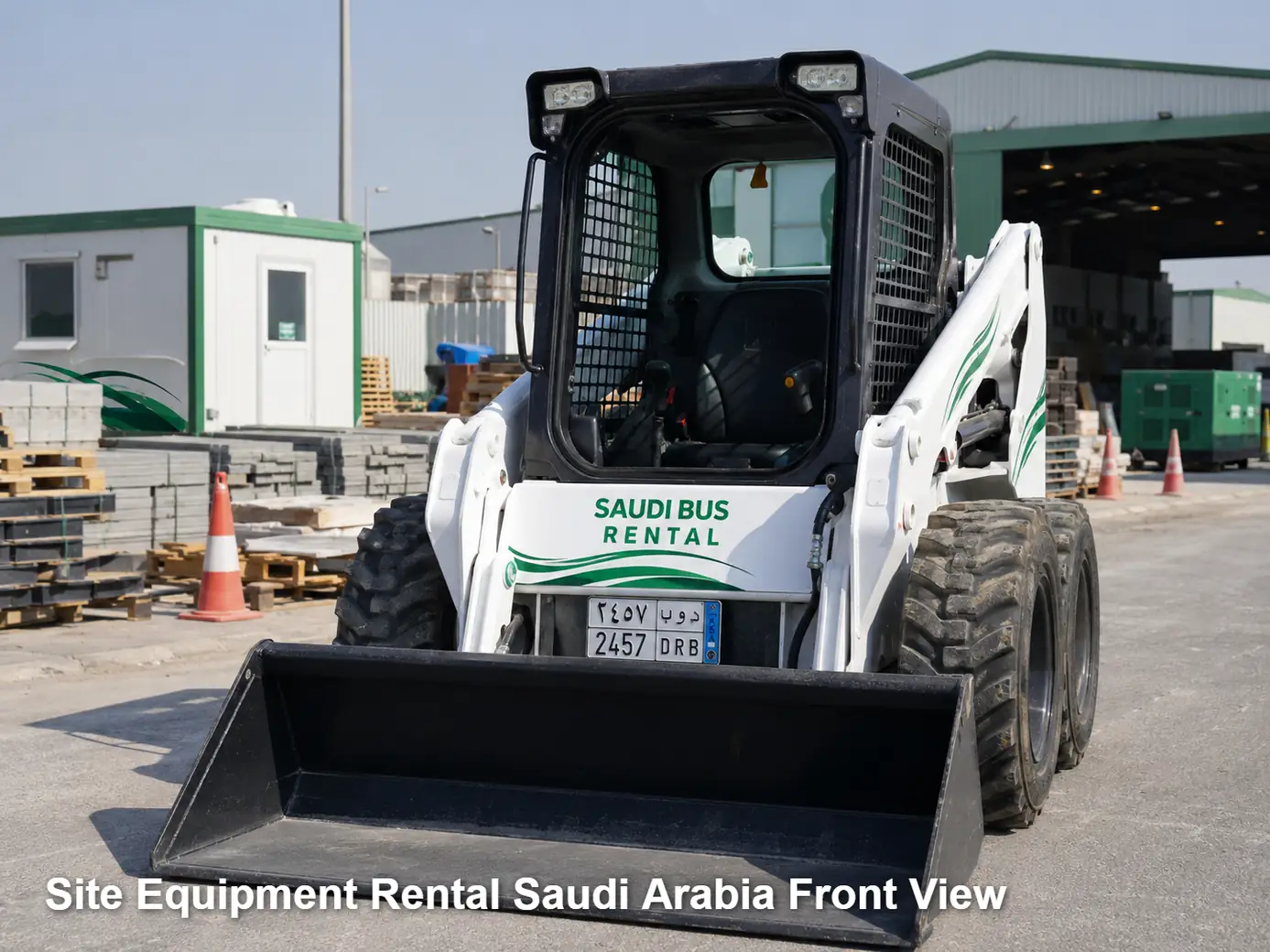Site Equipment Rental Saudi Arabia front view image