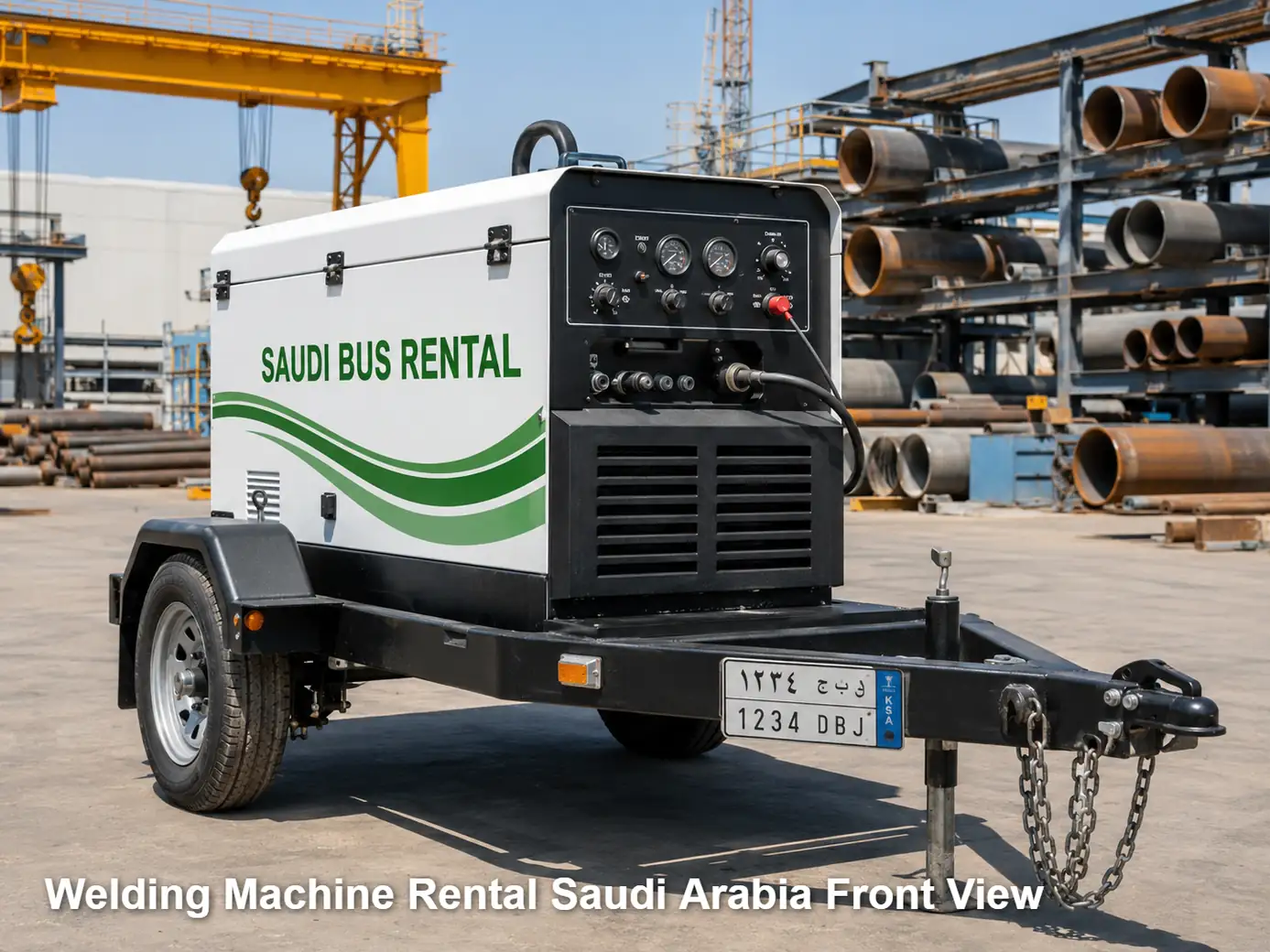 Welding Machine Rental Saudi Arabia front view image