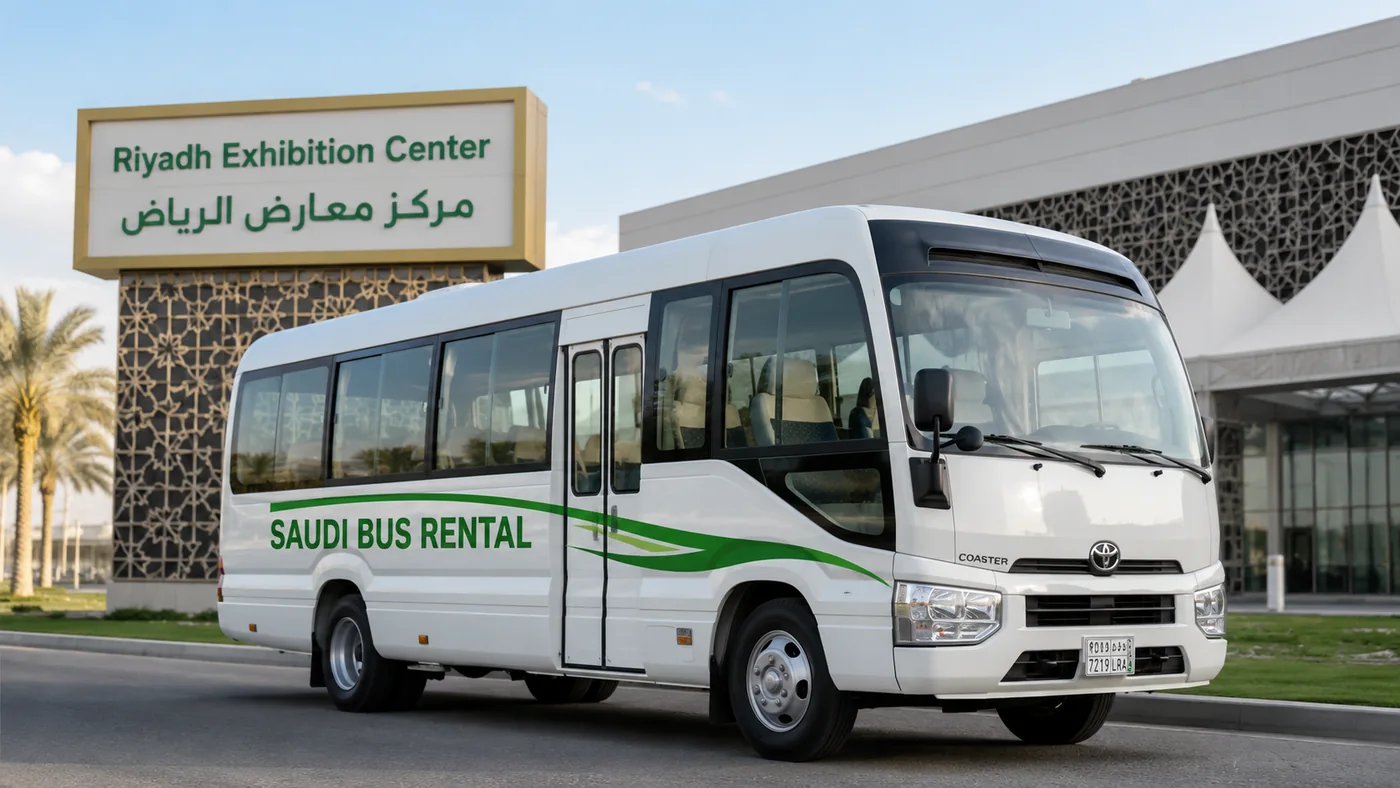 Minibus For Events Saudi Arabia hero visual for driver-led Saudi passenger transport