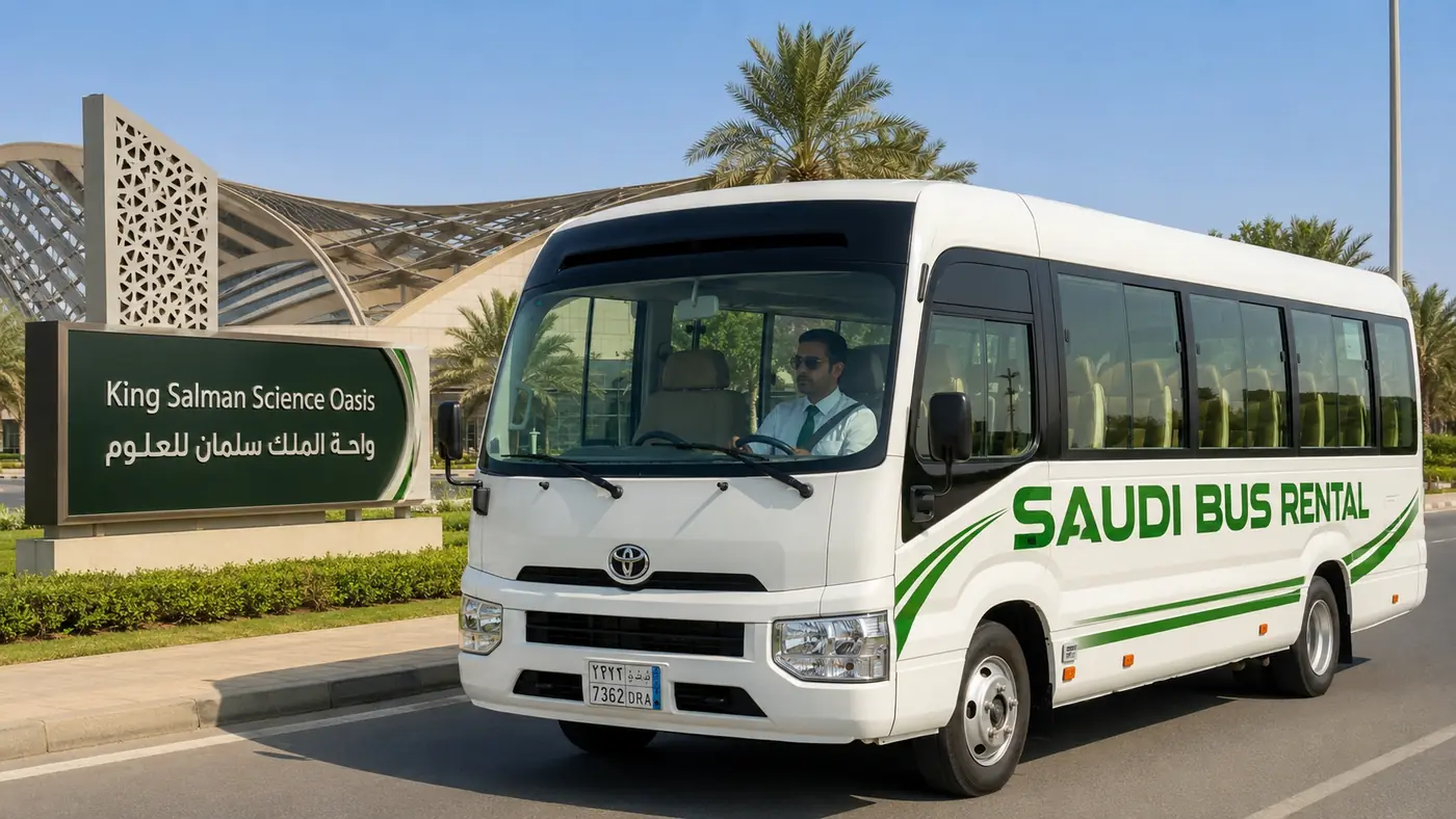 Minibus For School Trips Saudi Arabia hero visual for driver-led Saudi passenger transport