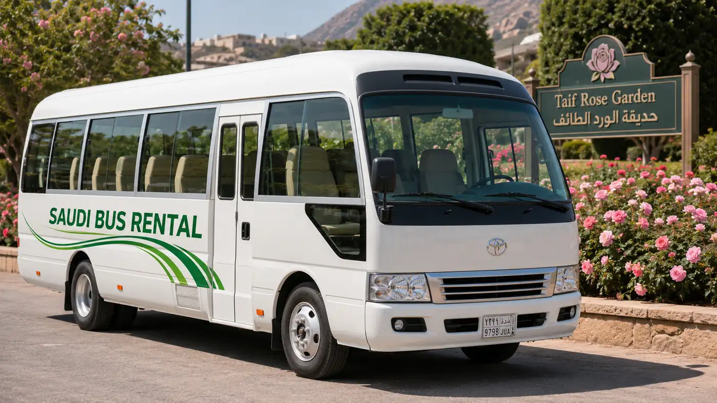 Minibus For School Trips Saudi Arabia vehicle visual showing route and fleet suitability in Saudi Arabia