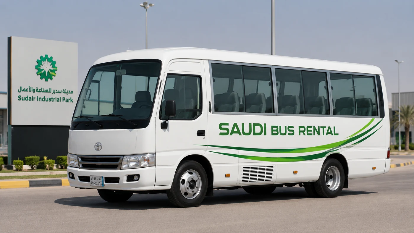 Minibus For Staff Saudi Arabia vehicle visual showing route and fleet suitability in Saudi Arabia