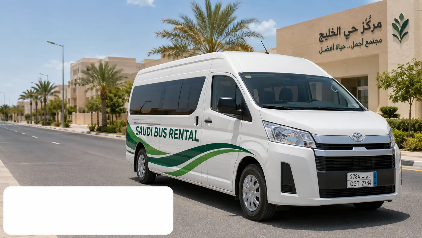 Community Group Transport Saudi Arabia image for Saudi Bus Rental