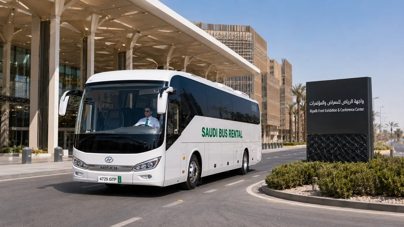 Group Transport Saudi Arabia image for Saudi Bus Rental