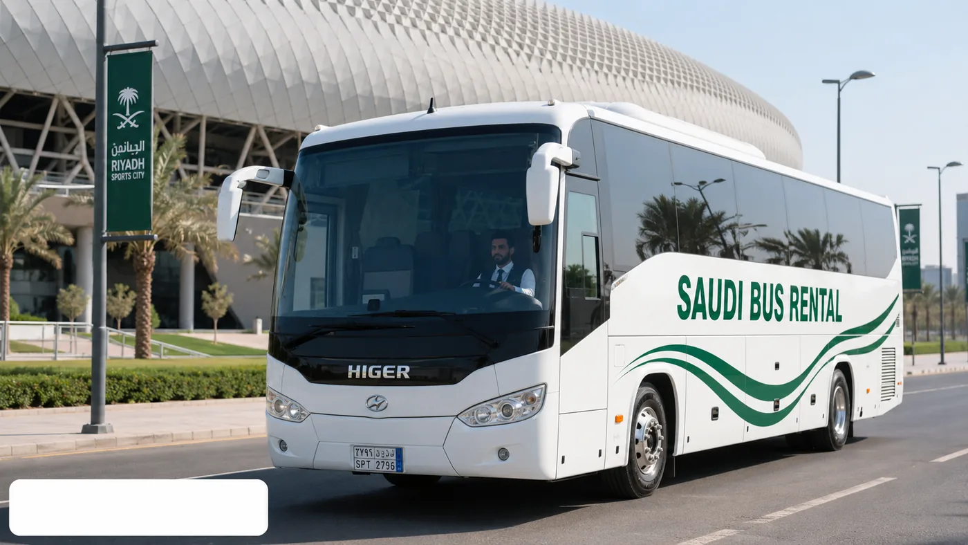 Sports Team Transport Saudi Arabia image for Saudi Bus Rental