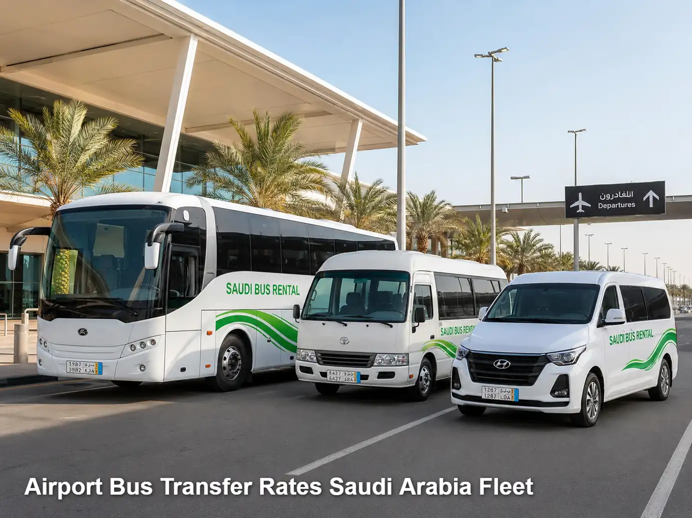 Airport Bus Transfer Rates Saudi Arabia fleet image
