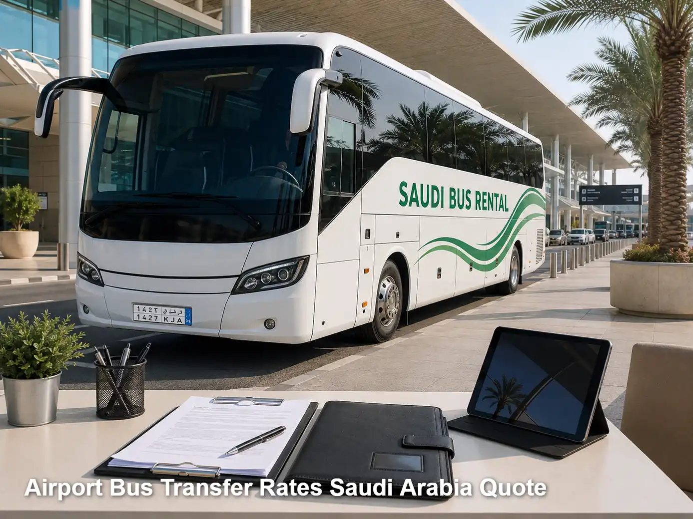 Airport Bus Transfer Rates Saudi Arabia Quote image for Saudi Bus Rental