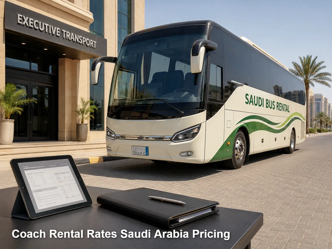 Coach Rental Rates Saudi Arabia Pricing image for Saudi Bus Rental