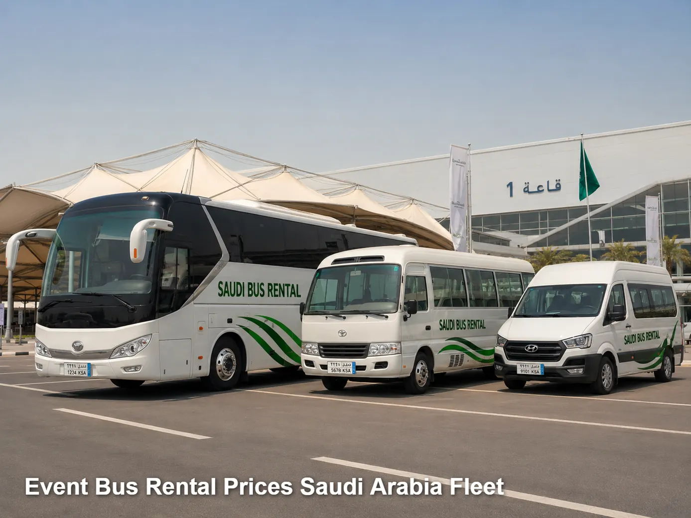 Event Bus Rental Prices Saudi Arabia fleet image