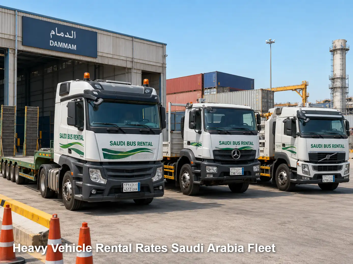 Heavy Vehicle Rental Rates Saudi Arabia fleet image