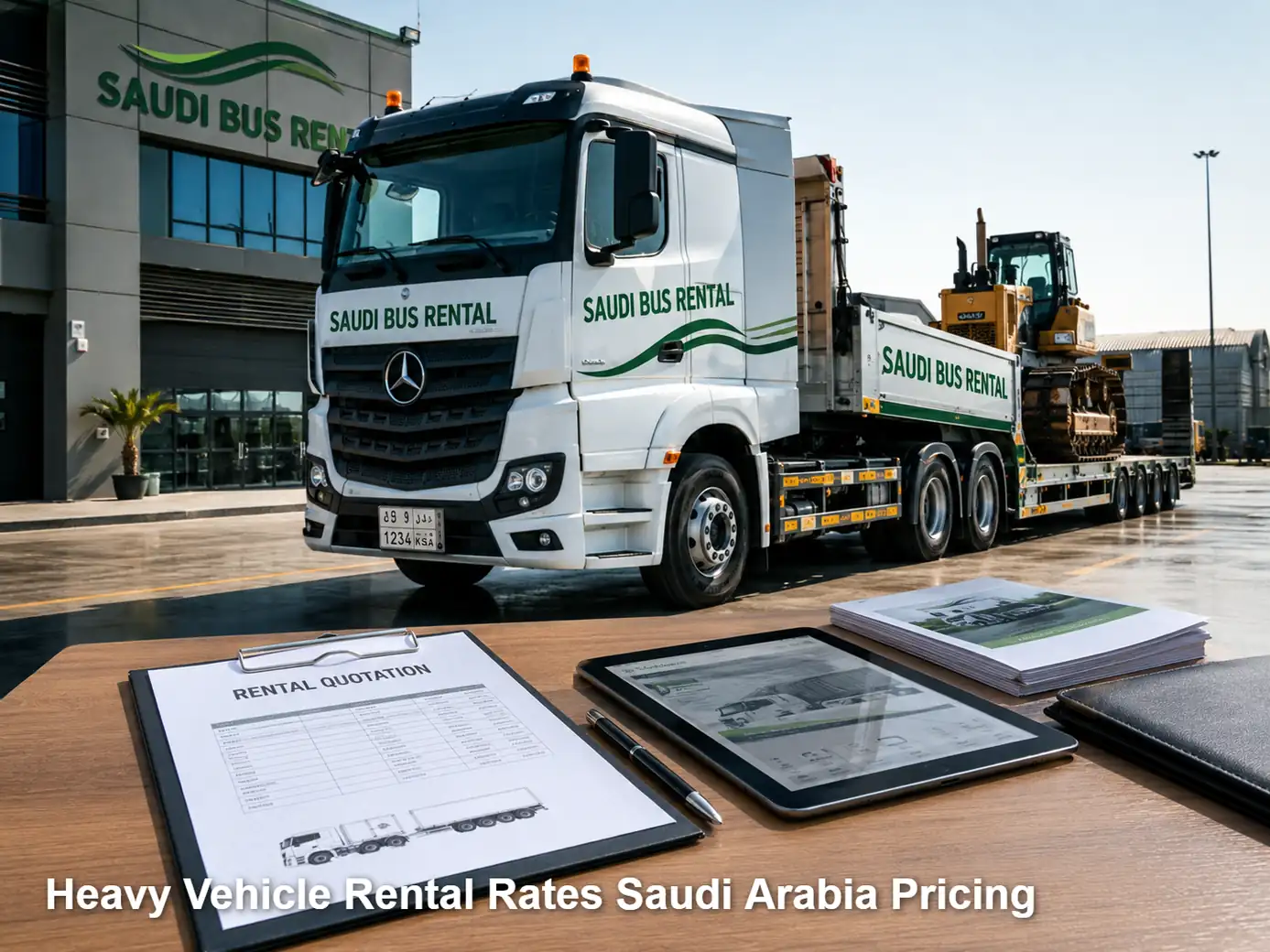 Heavy Vehicle Rental Rates Saudi Arabia Pricing image for Saudi Bus Rental