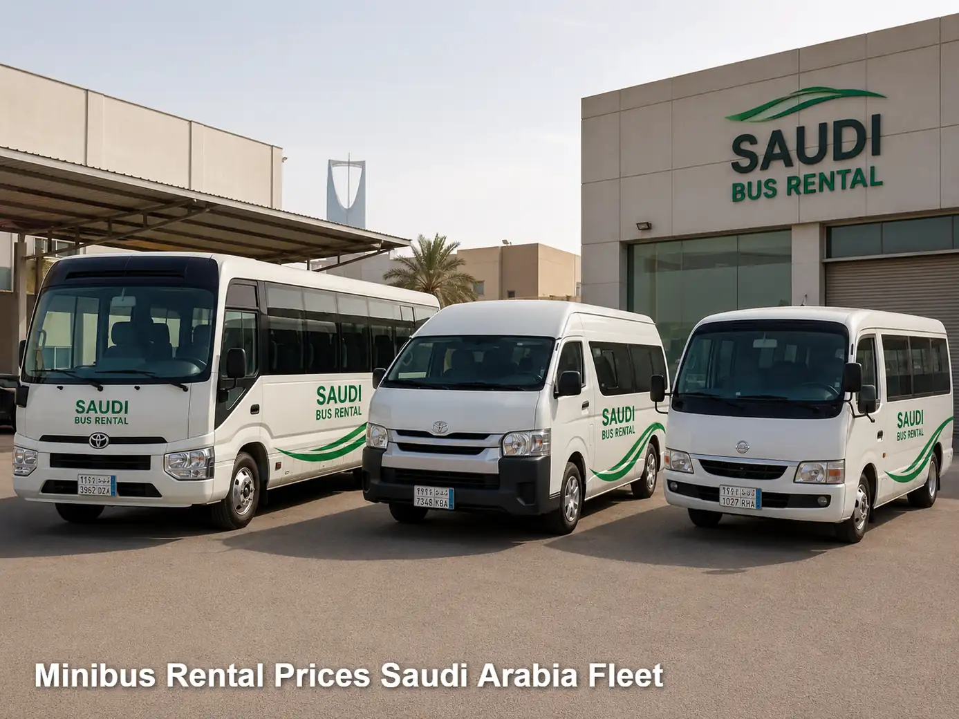 Minibus Rental Prices Saudi Arabia fleet image