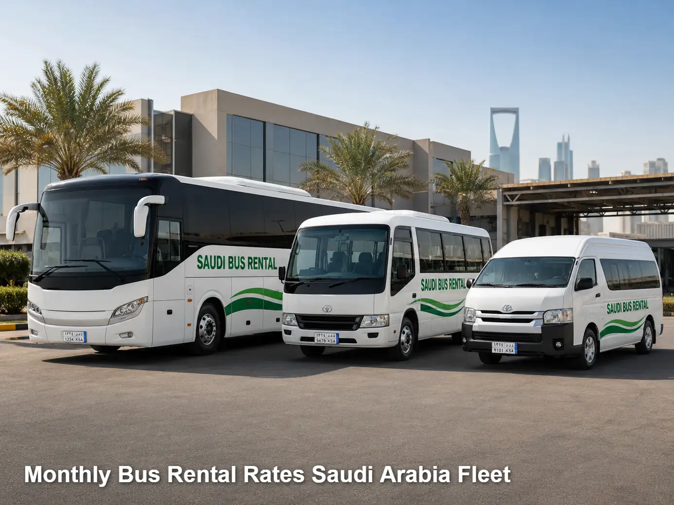 Monthly Bus Rental Rates Saudi Arabia fleet image