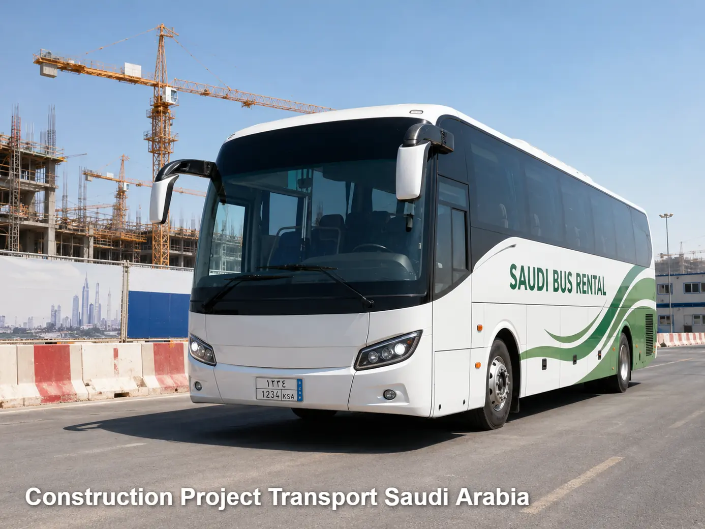 Construction Project Transport Saudi Arabia