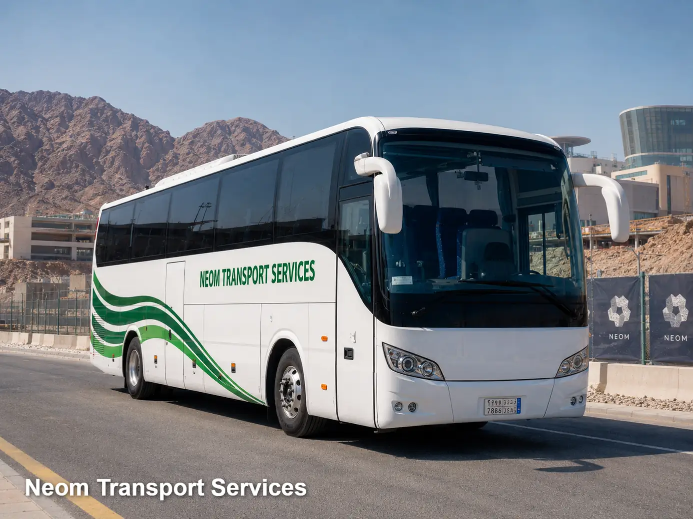 NEOM site mobility