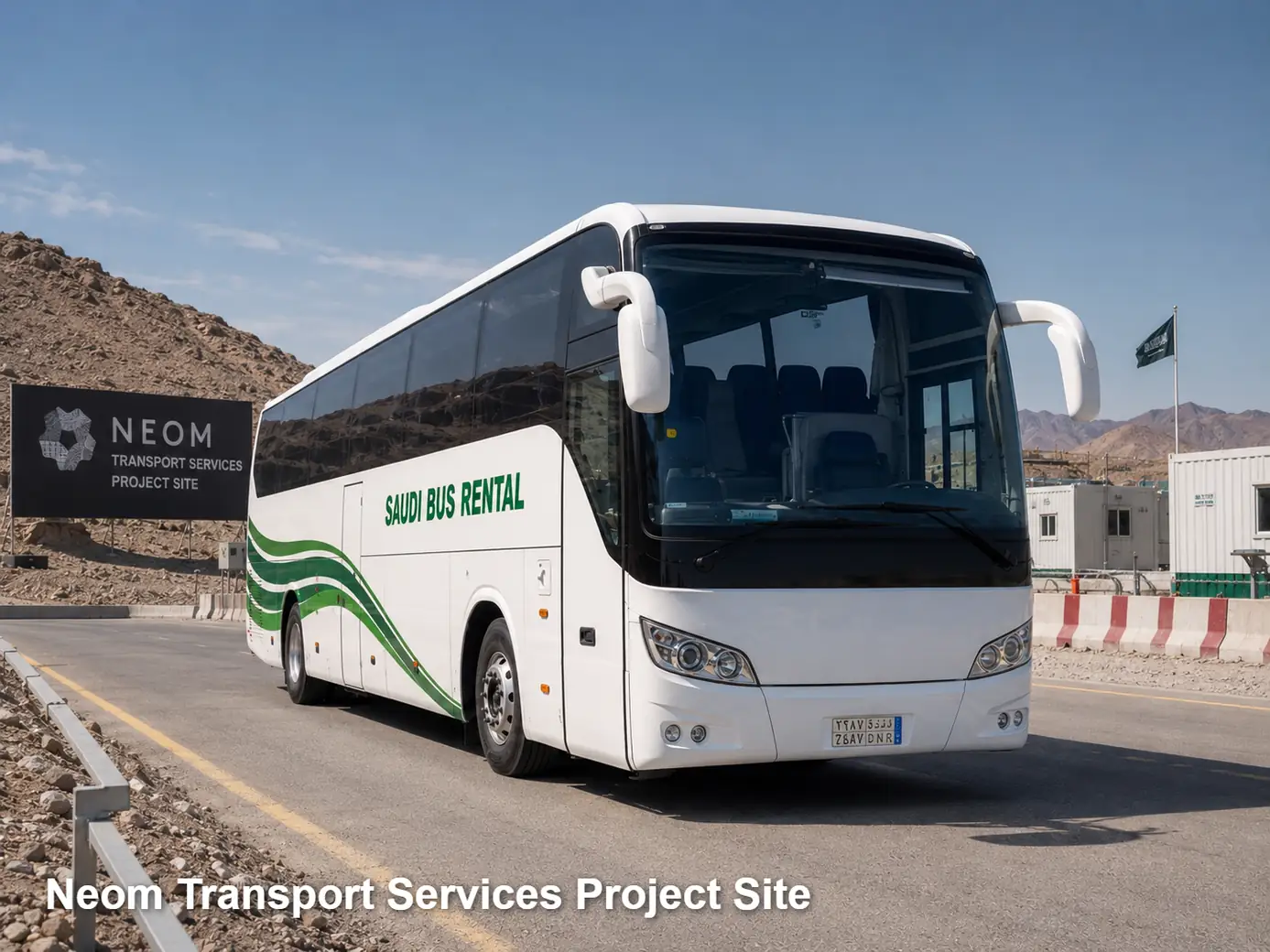NEOM site mobility site access planning