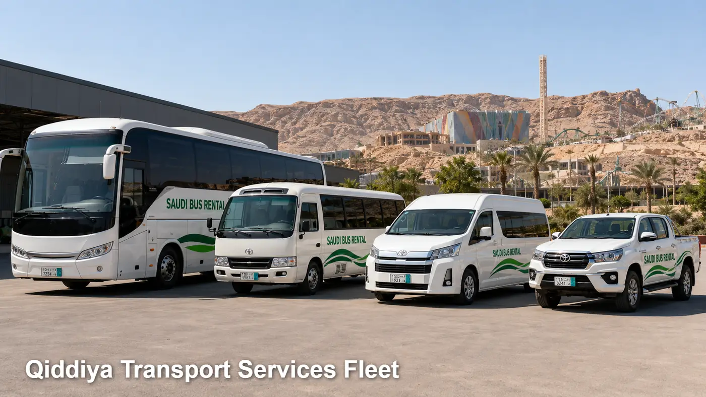Qiddiya site mobility vehicle planning