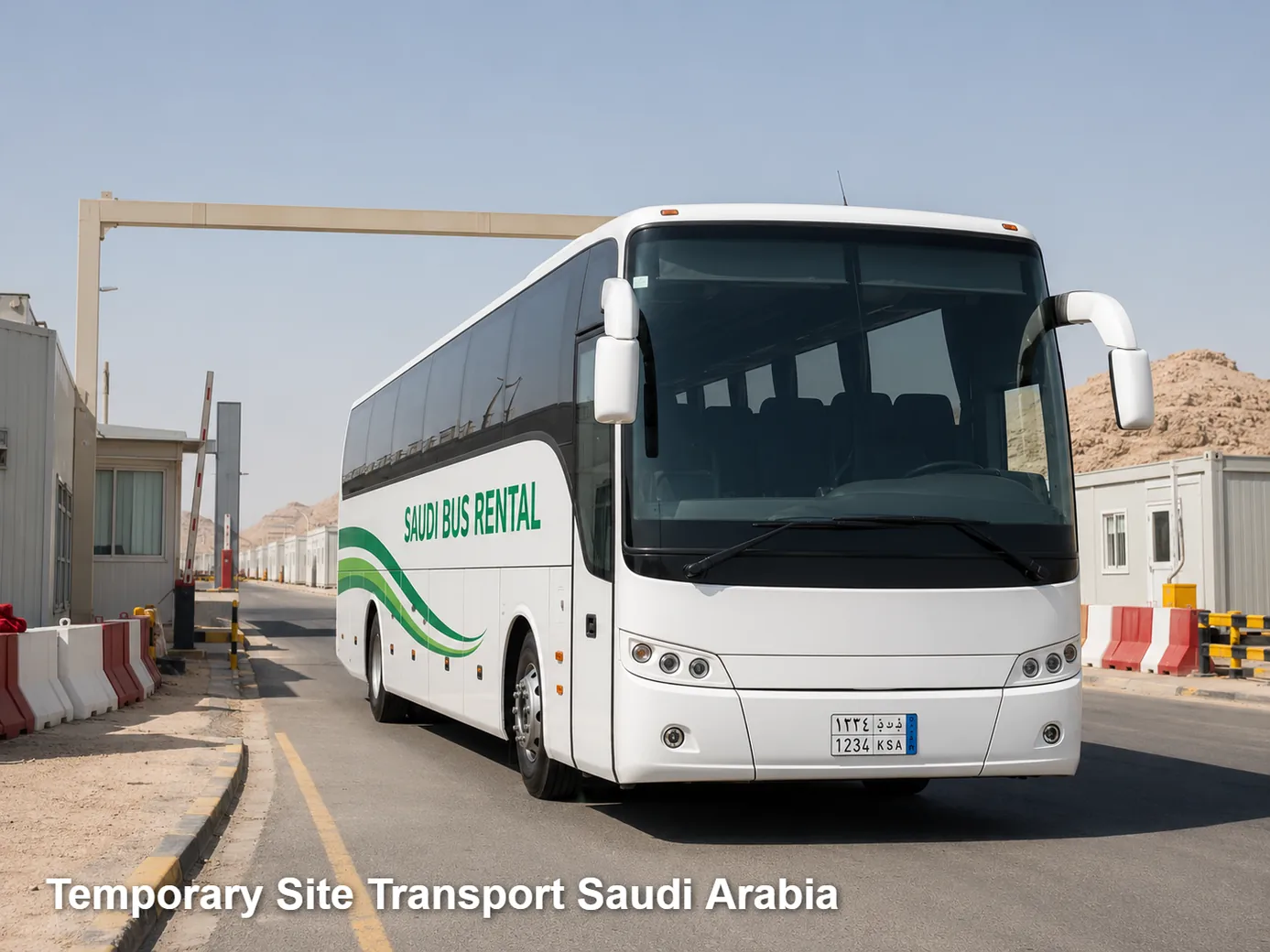 Temporary Site Transport Saudi Arabia
