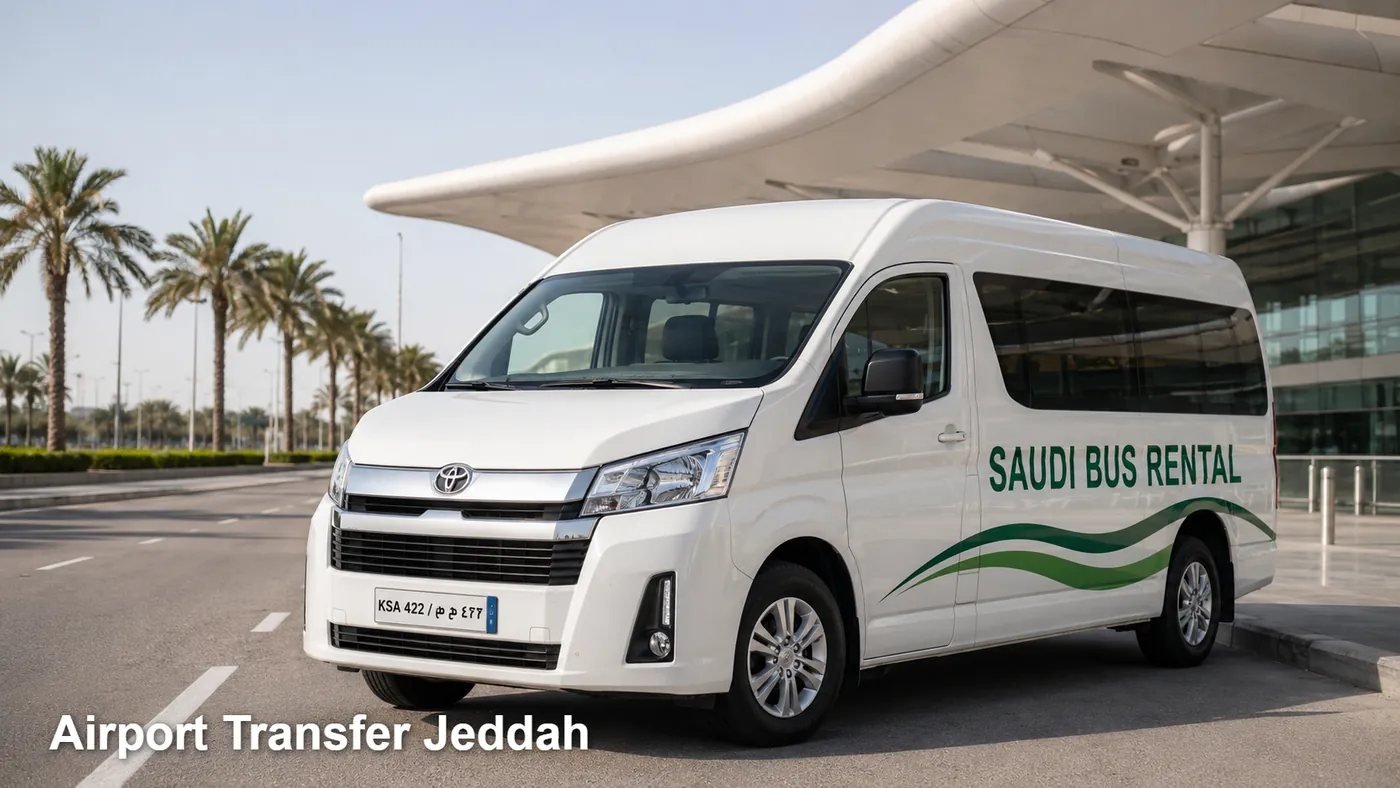 Airport Transfer Jeddah hero for airport group transfer in Jeddah