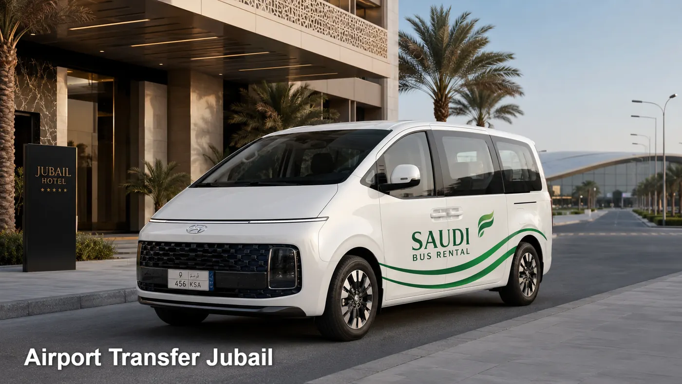 Airport Transfer Jubail hero for airport group transfer in Jubail