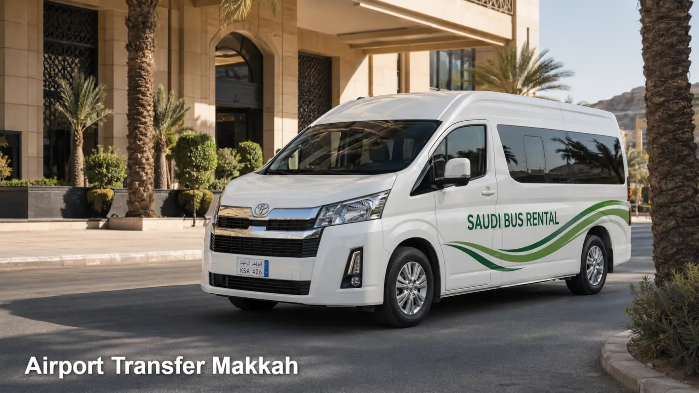 Airport Transfer Makkah hero for airport group transfer in Makkah