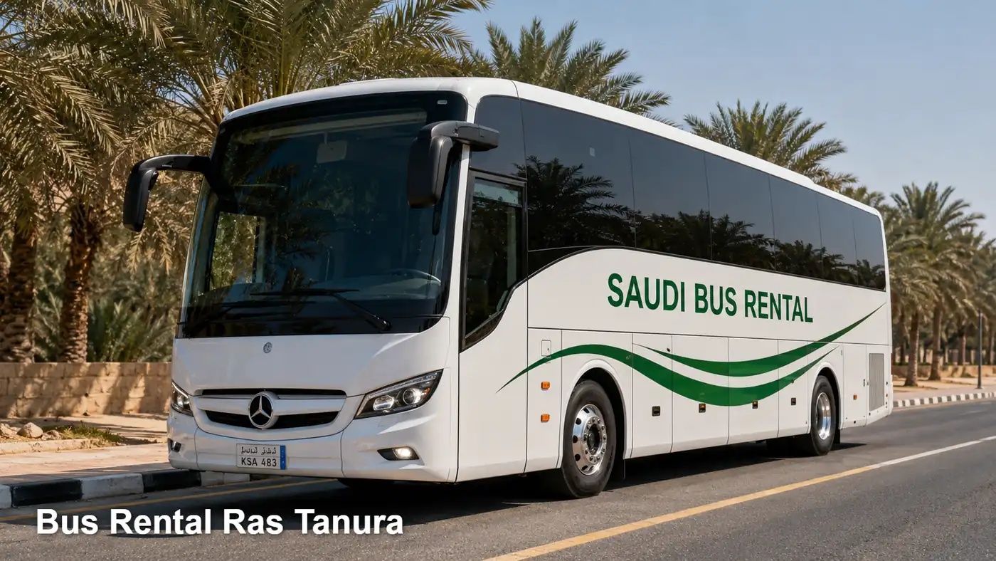 Bus Rental Ras Tanura hero for bus rental booking in Saudi Arabia