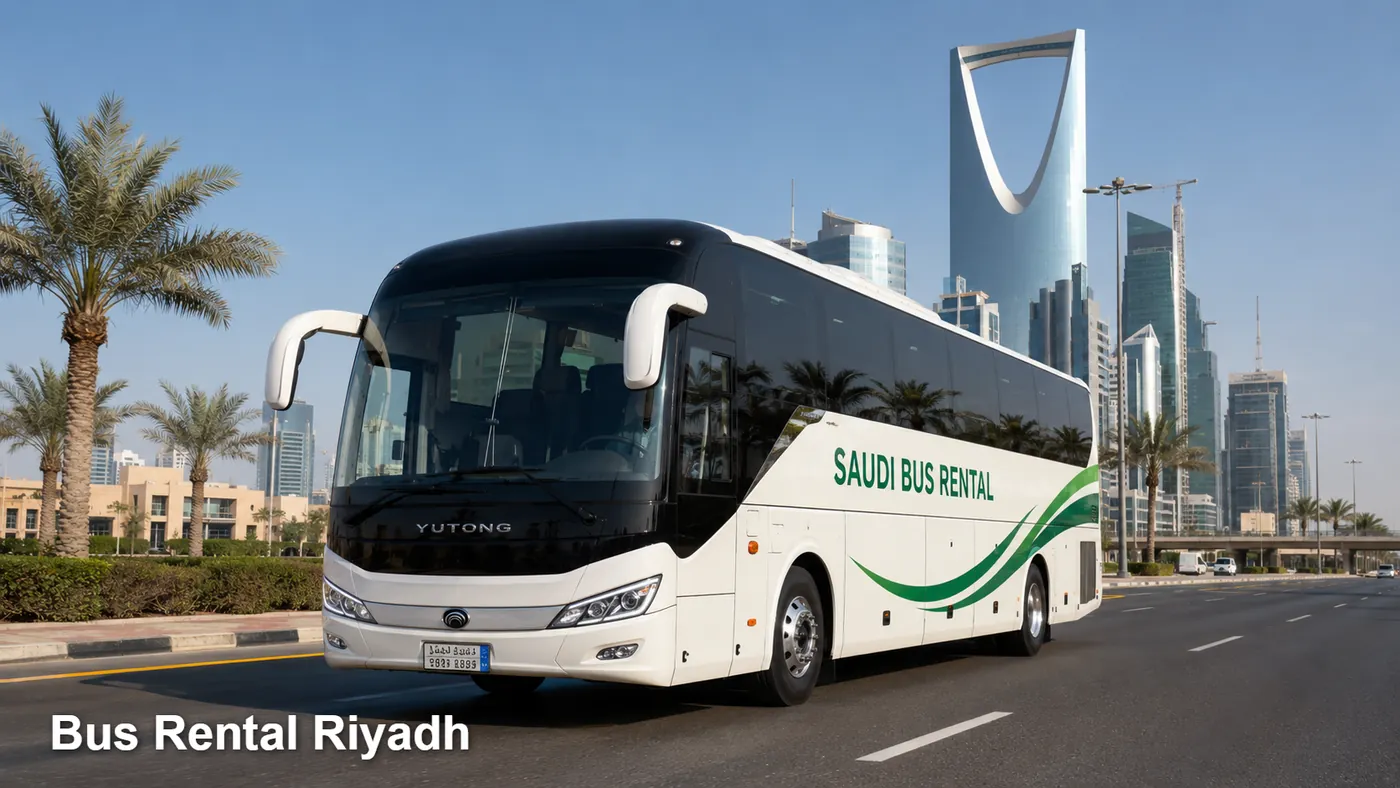 Bus Rental Riyadh hero for bus rental booking in Riyadh