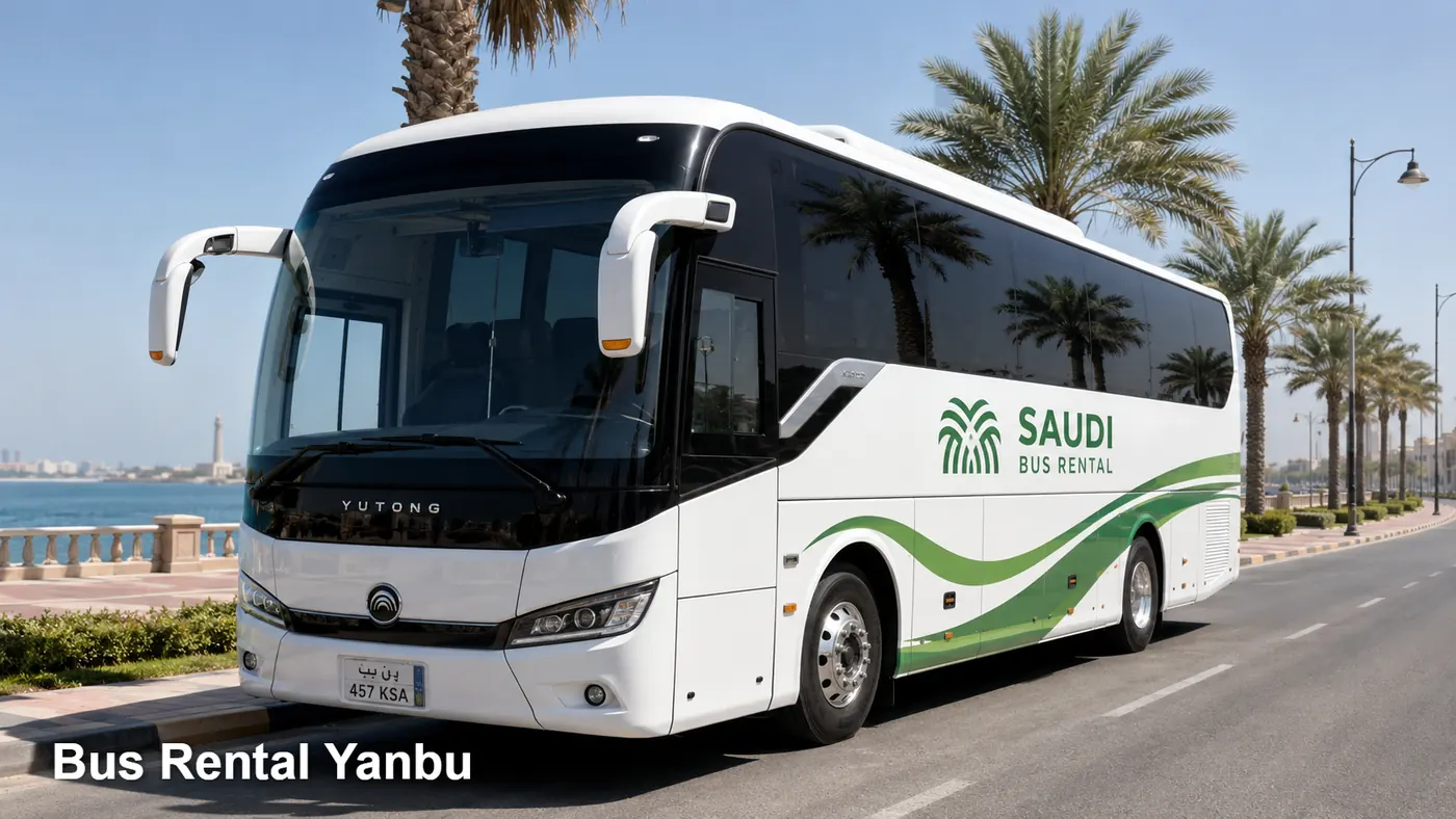 Bus Rental Yanbu hero for bus rental booking in Yanbu