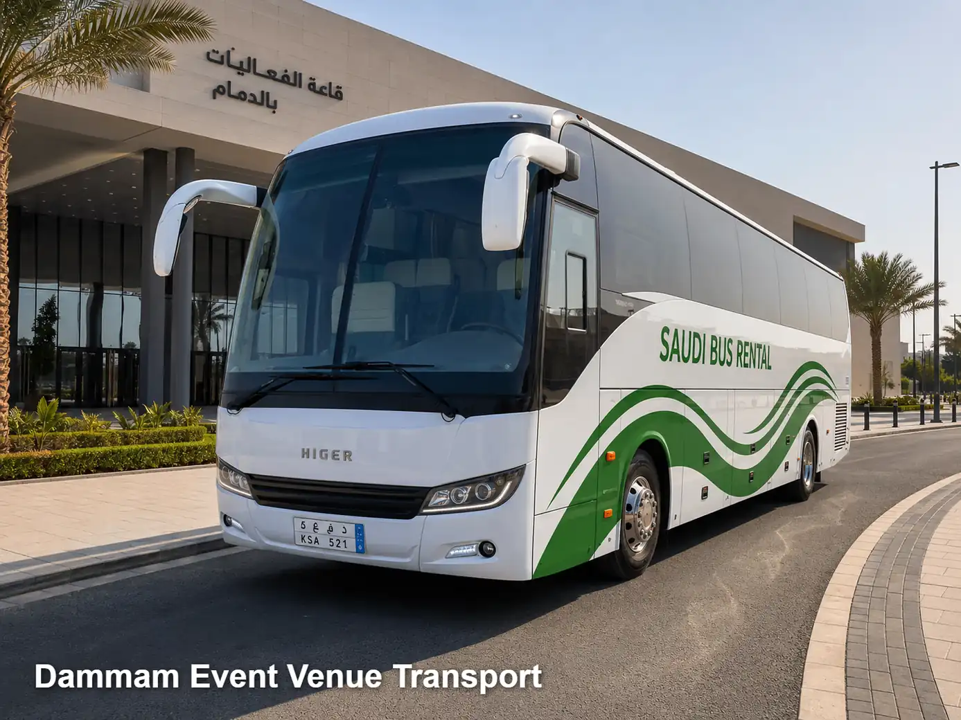 Dammam Event Venue Transport hero for event shuttle movement in Dammam