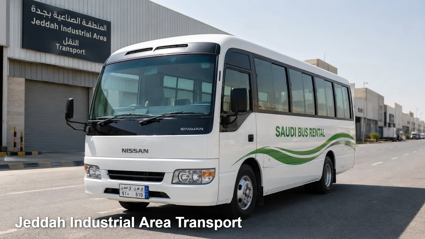 Jeddah Industrial Area Transport hero for passenger transport in Jeddah