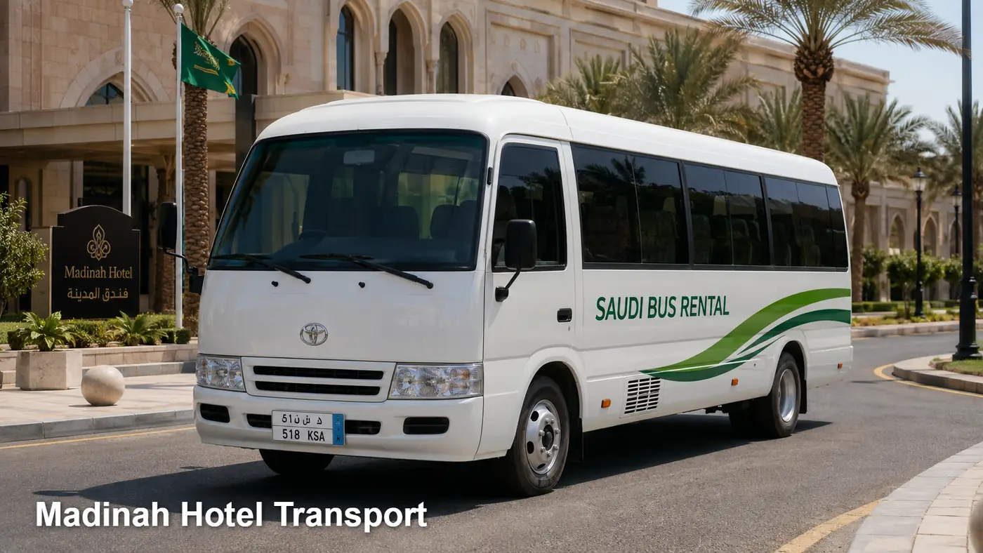 Madinah Hotel Transport hero for hotel guest transport in Madinah