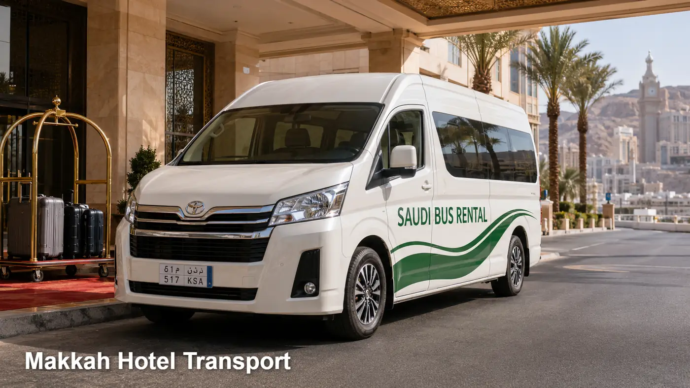 Makkah Hotel Transport hero for hotel guest transport in Makkah