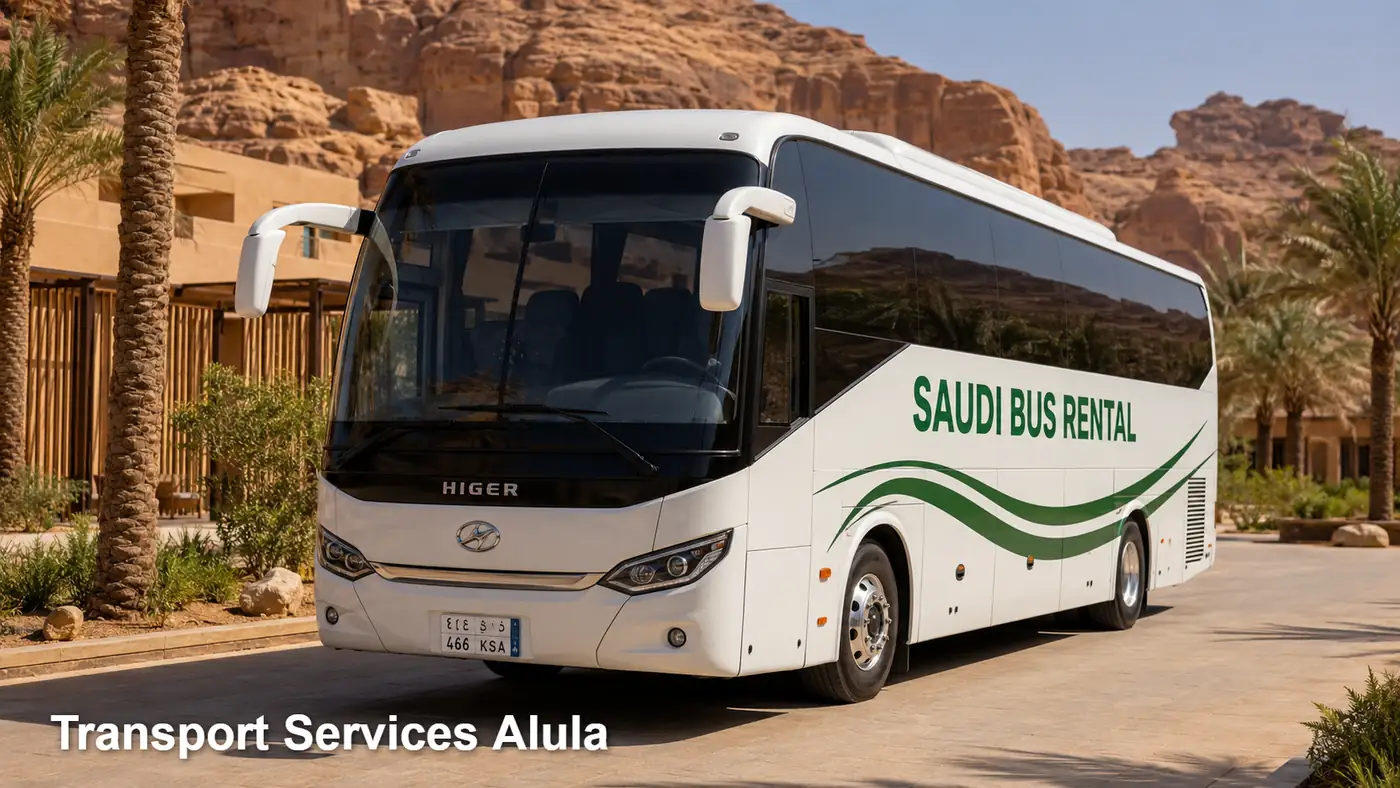 Transport Services AlUla hero for passenger transport in AlUla
