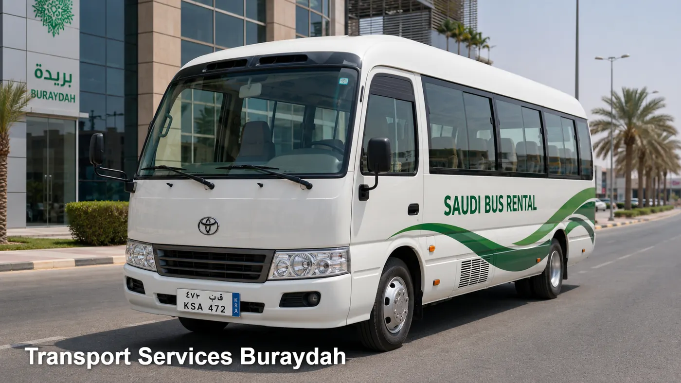 Transport Services Buraydah hero for passenger transport in Saudi Arabia