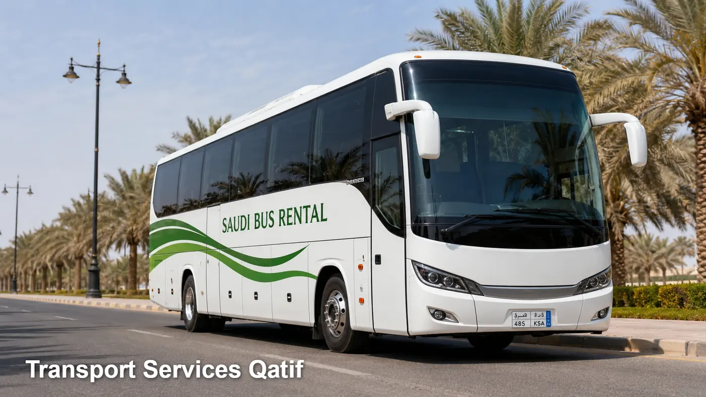 Transport Services Qatif hero for passenger transport in Saudi Arabia
