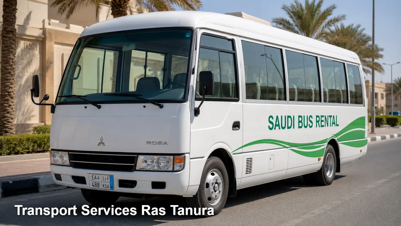 Transport Services Ras Tanura hero for passenger transport in Saudi Arabia
