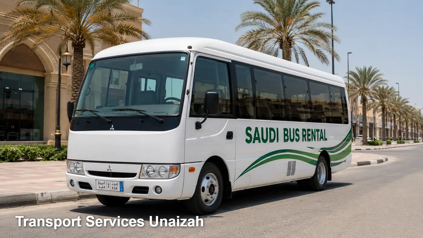 Transport Services Unaizah hero for passenger transport in Saudi Arabia