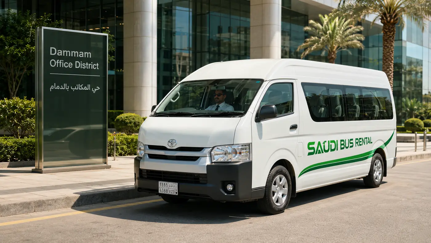 Office Shuttle Saudi Arabia image for Saudi Bus Rental