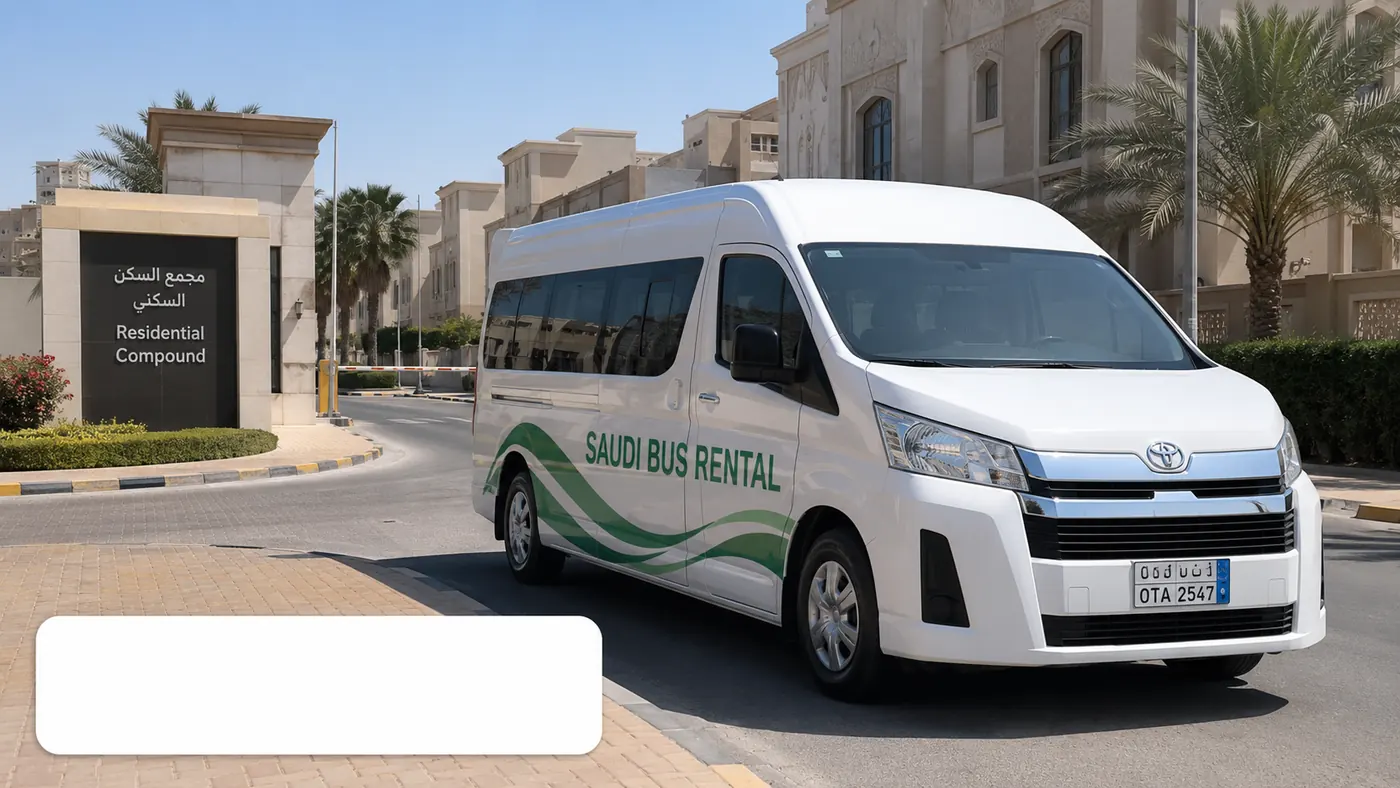Office To Accommodation Transport Saudi Arabia image for Saudi Bus Rental
