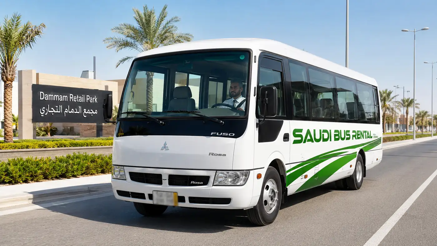 Retail Staff Transport Saudi Arabia image for Saudi Bus Rental