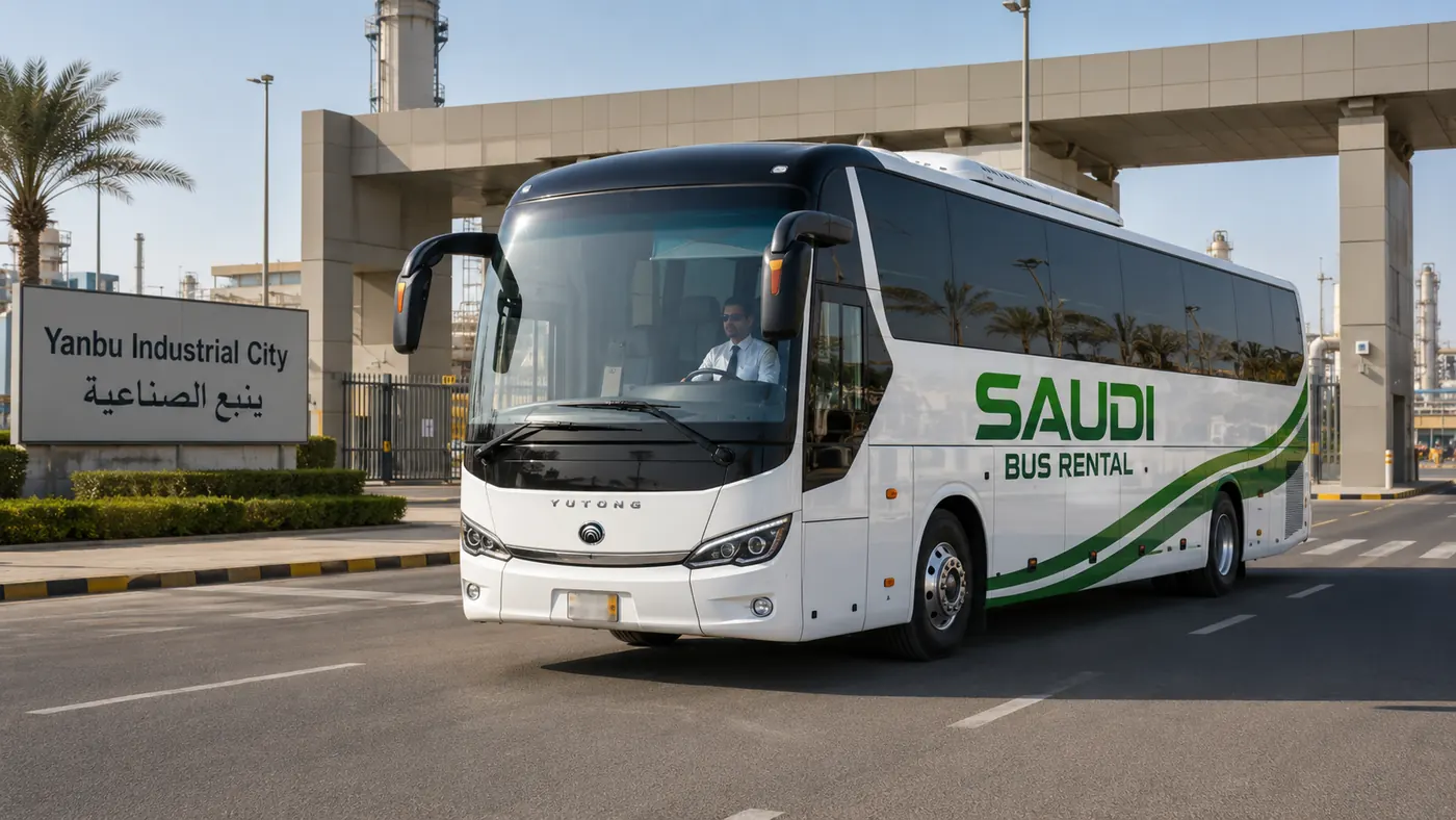 Staff Pickup And Drop Saudi Arabia image for Saudi Bus Rental